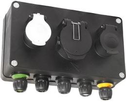 ASPOCK 767001007 - CAJA CONEXIONES 24V PRECABLEADA