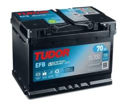 TUDOR TL700 - BATERIA EFB 70AH