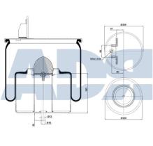 PRODUCTO MARCA ADR98 51347991 - DIAPRESS EJE DELANTERO VOLVO// RVI 4580NP02