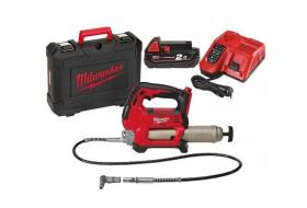 MILWAUKEE 4933440490 - ENGRASADORA M18 + CARGADOR + BATERIAS 2.0AH