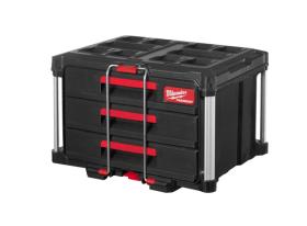 MILWAUKEE 4932472130 - CAJONERA PACKOUT CON 3 CAJONES