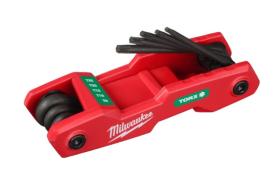 MILWAUKEE 4932480979 - JUEGO 8 LLAVES TORX COMPACTO